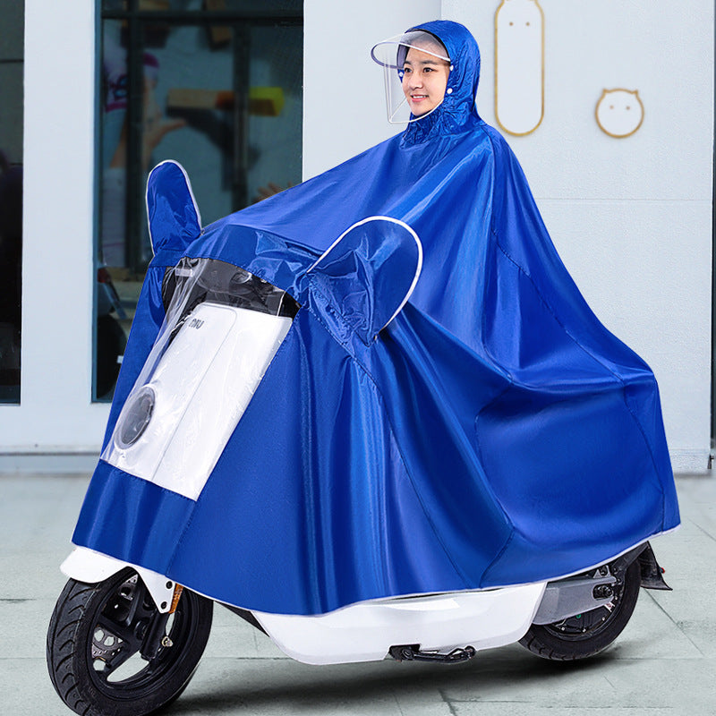 Oxford Fabric One-Piece Motorcycle Raincoat