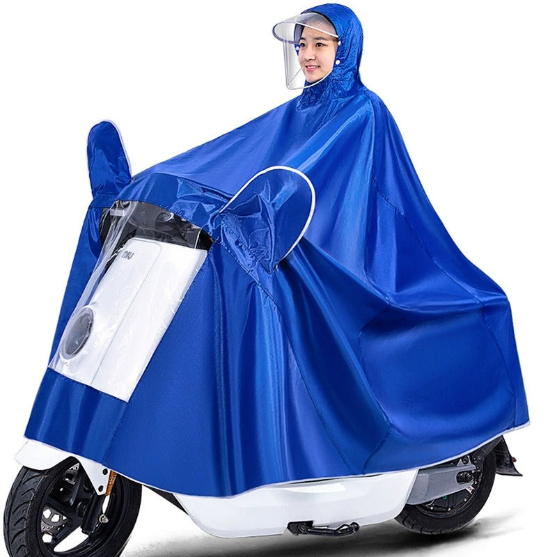 Oxford Fabric One-Piece Motorcycle Raincoat