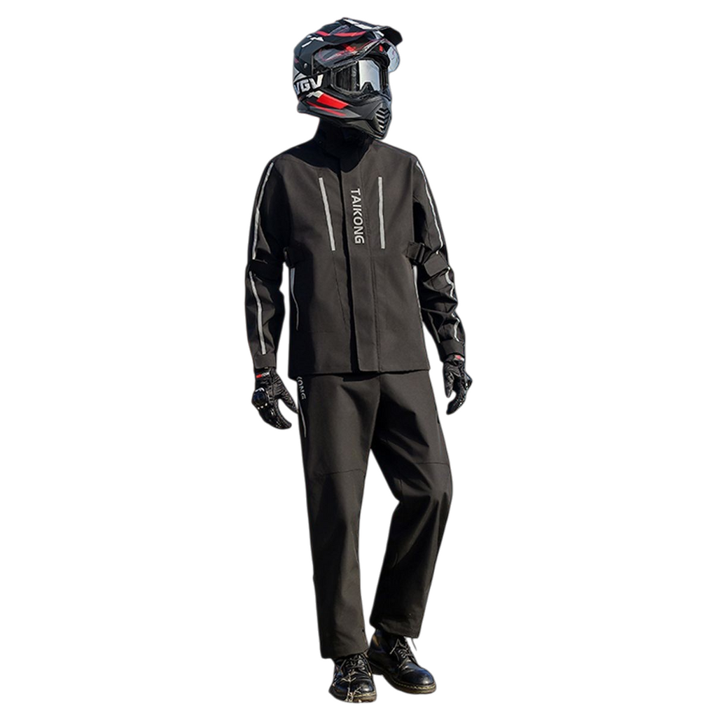 Heavy-Duty Motorcycle Rain Suit