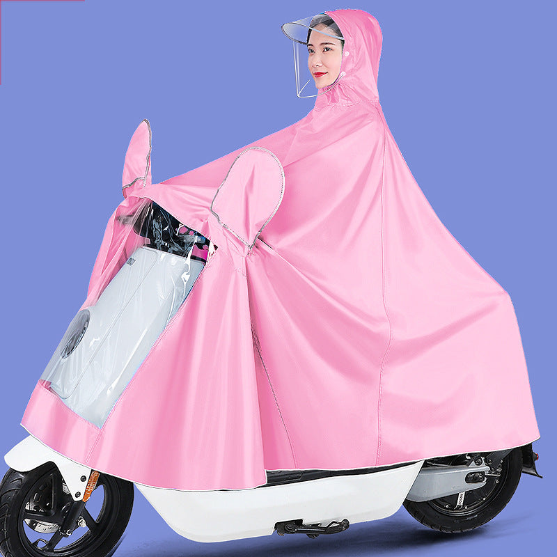 Oxford Fabric One-Piece Motorcycle Raincoat