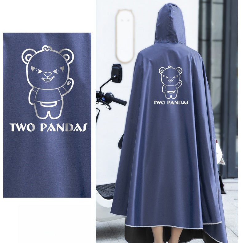 Oxford Fabric One-Piece Motorcycle Raincoat