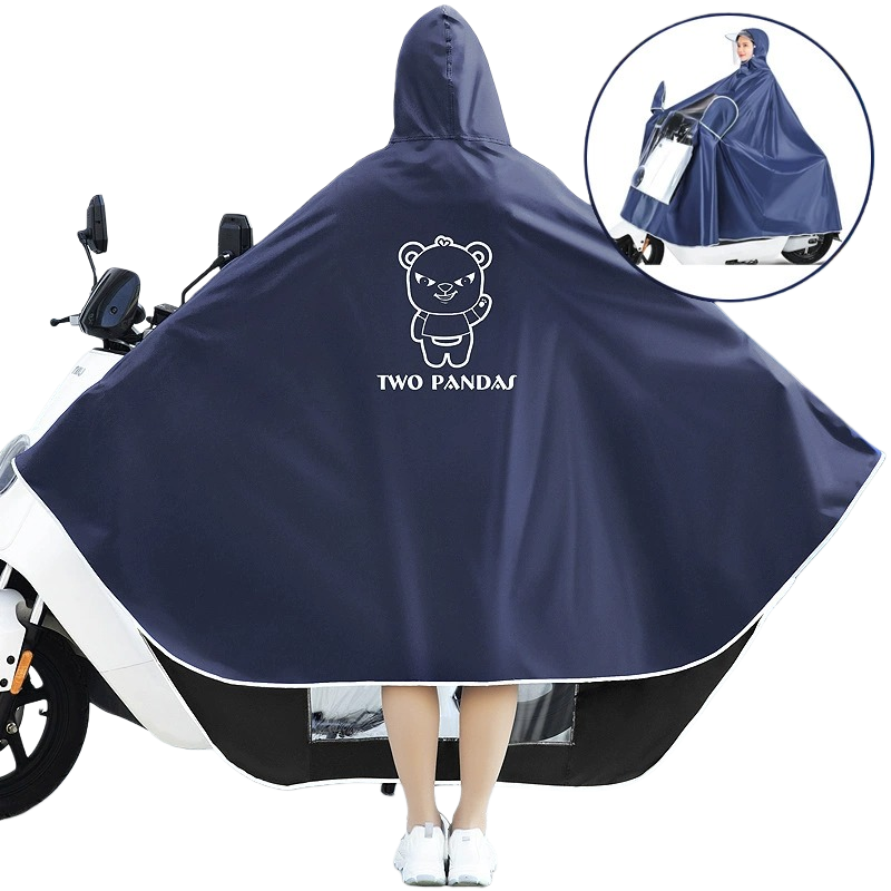 Oxford Fabric One-Piece Motorcycle Raincoat