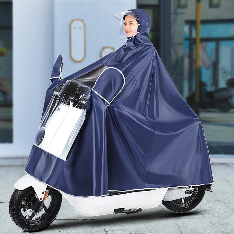 Oxford Fabric One-Piece Motorcycle Raincoat